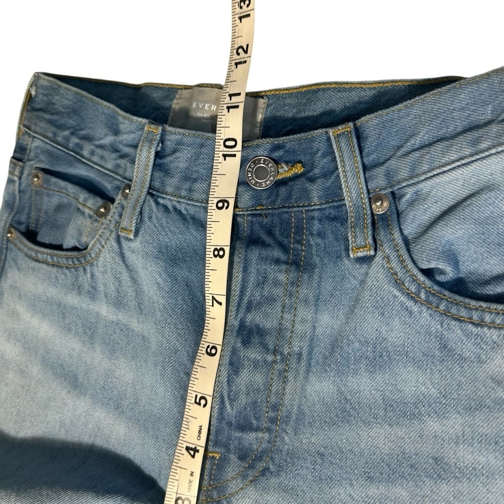 Everlane 90's Cheeky Straight Leg High Waist Ankle Jeans Sz 23 - Picture 10 of 11